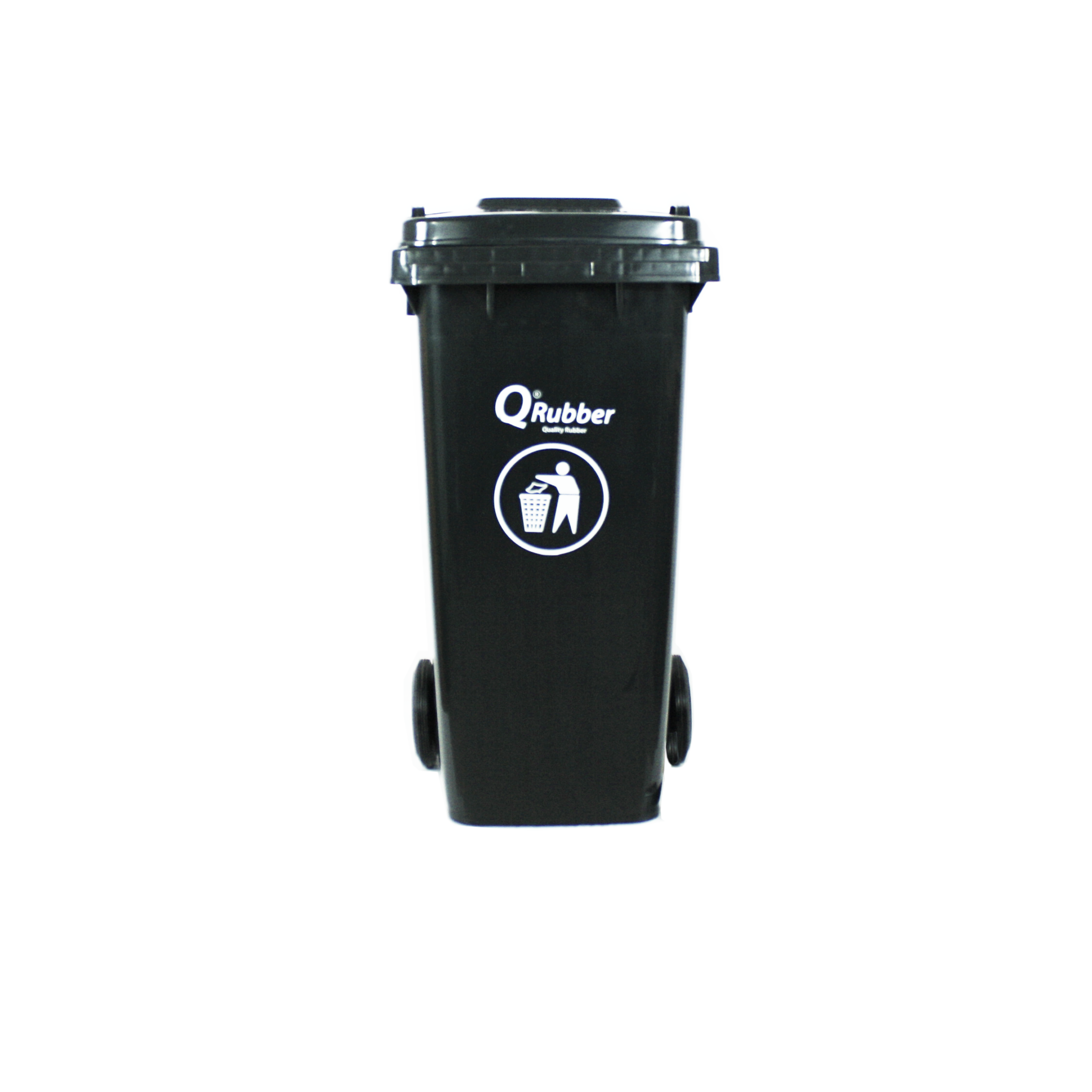 Contenedor de basura 120lts - Gris