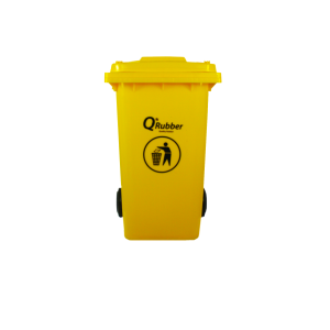 Contenedor de basura 240lts - Amarillo