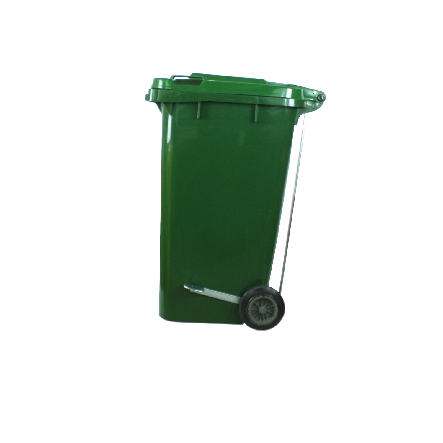 Contenedor de basura 240lts con pedal color Azul - Imagen 5