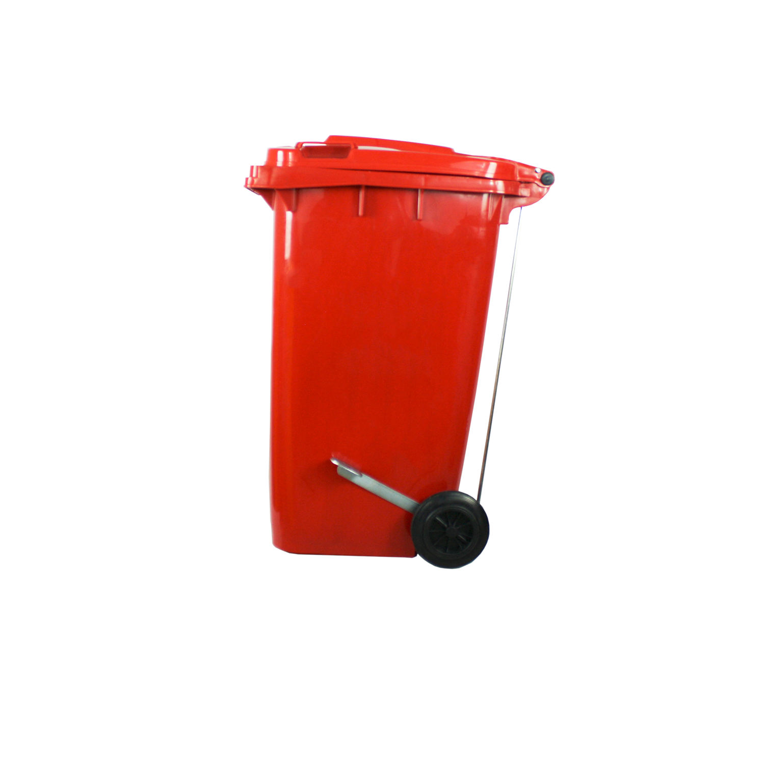 Contenedor de basura 240lts con pedal color Gris - Imagen 4
