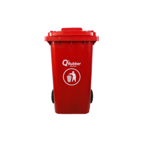 Contenedor de basura 240lts - Rojo