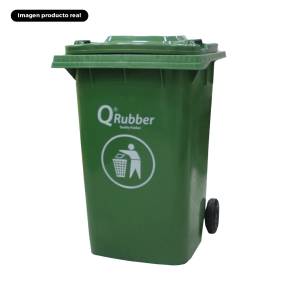 Contenedor de basura 360lts - Verde