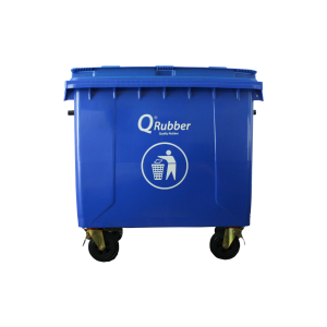 Contenedor de basura 660lts - Azul
