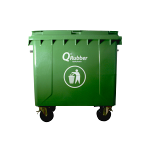 Contenedor de basura 660lts - Verde