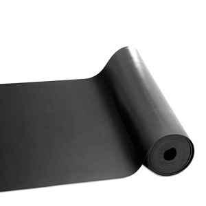 Empaquetadura hypalon 1/4" 6.4mm sin tela 3 MPA