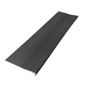 Grada estriada 121x32cmx4mm - Negro