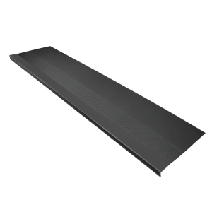 Grada PVC 120x30cmx3mm - Negro