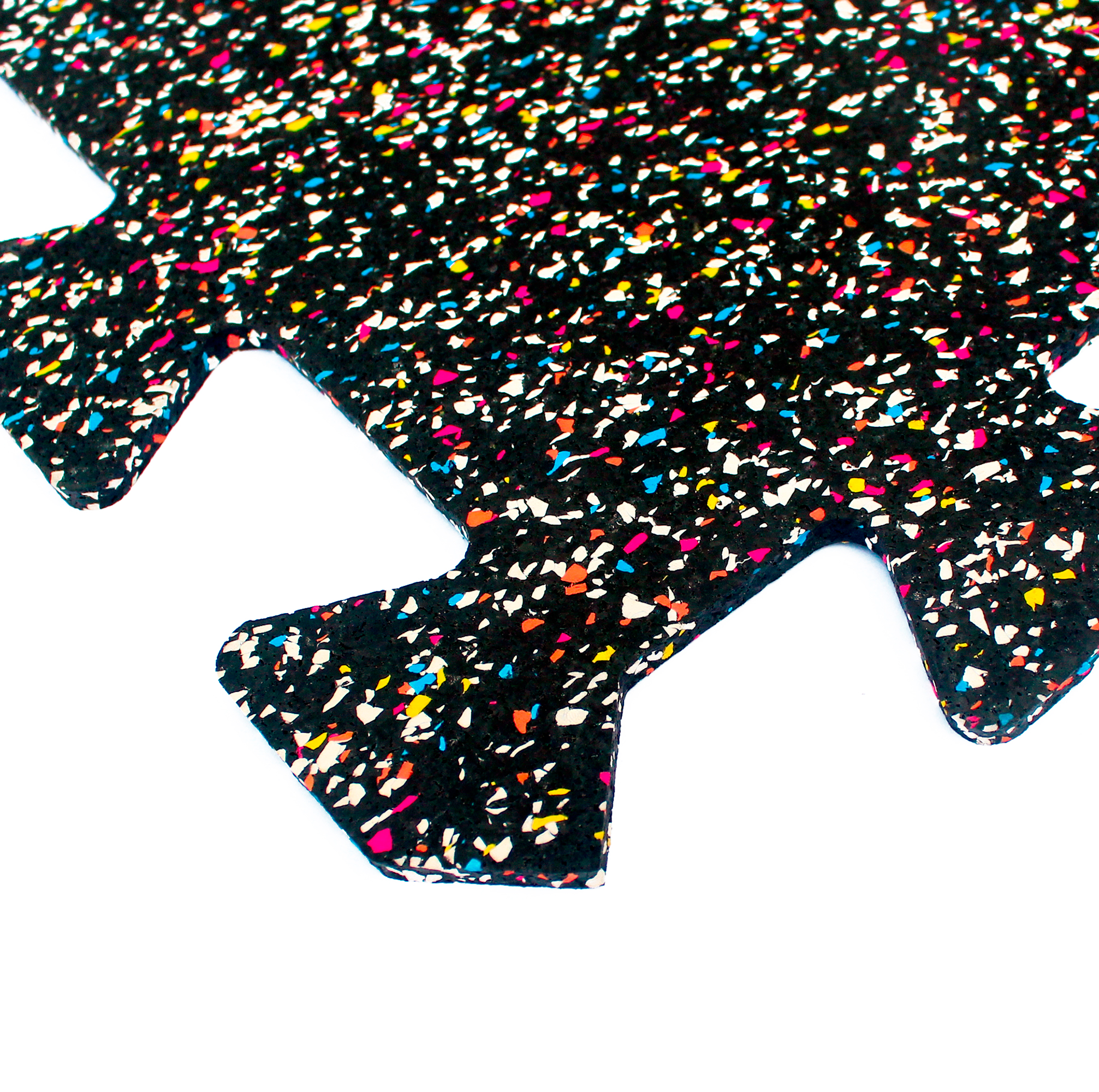Plancha EPDM para gym tipo puzzle 06mm mix colores 1x1mt - Imagen 2