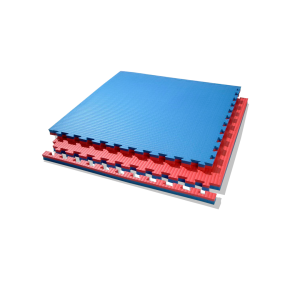 Plancha Tatami 1x1mtx4cm color rojo/azul