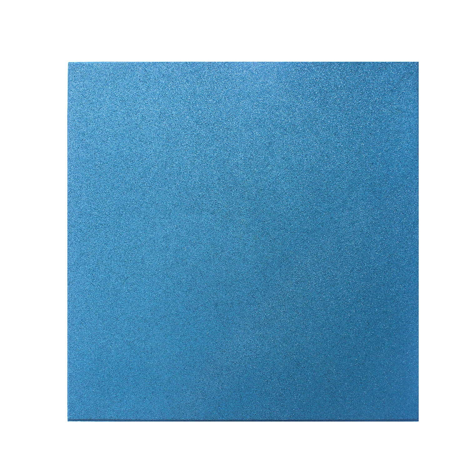 Pastelón de goma / Palmeta caucho 50x50cmx25mm color azul - Imagen 3