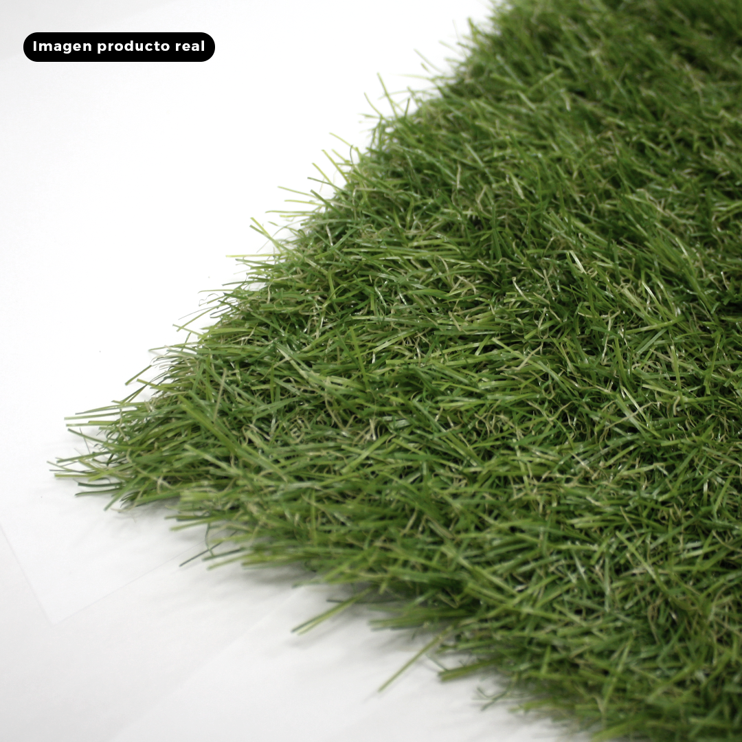 Pasto sintético ornamental Puerto Varas densidad 25mm Rollo 4x10mts