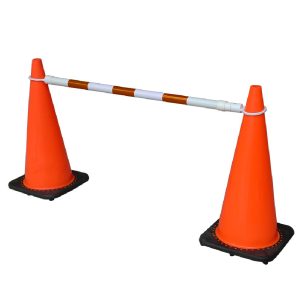 Barra expandible para unión de conos de 210cm - Blanco-Rojo