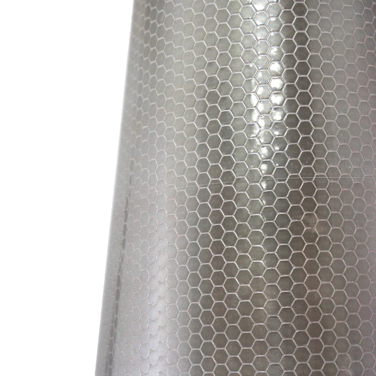 Cono de tráfico PE color naranjo 100cm (39") con cinta y base de caucho - Imagen 3