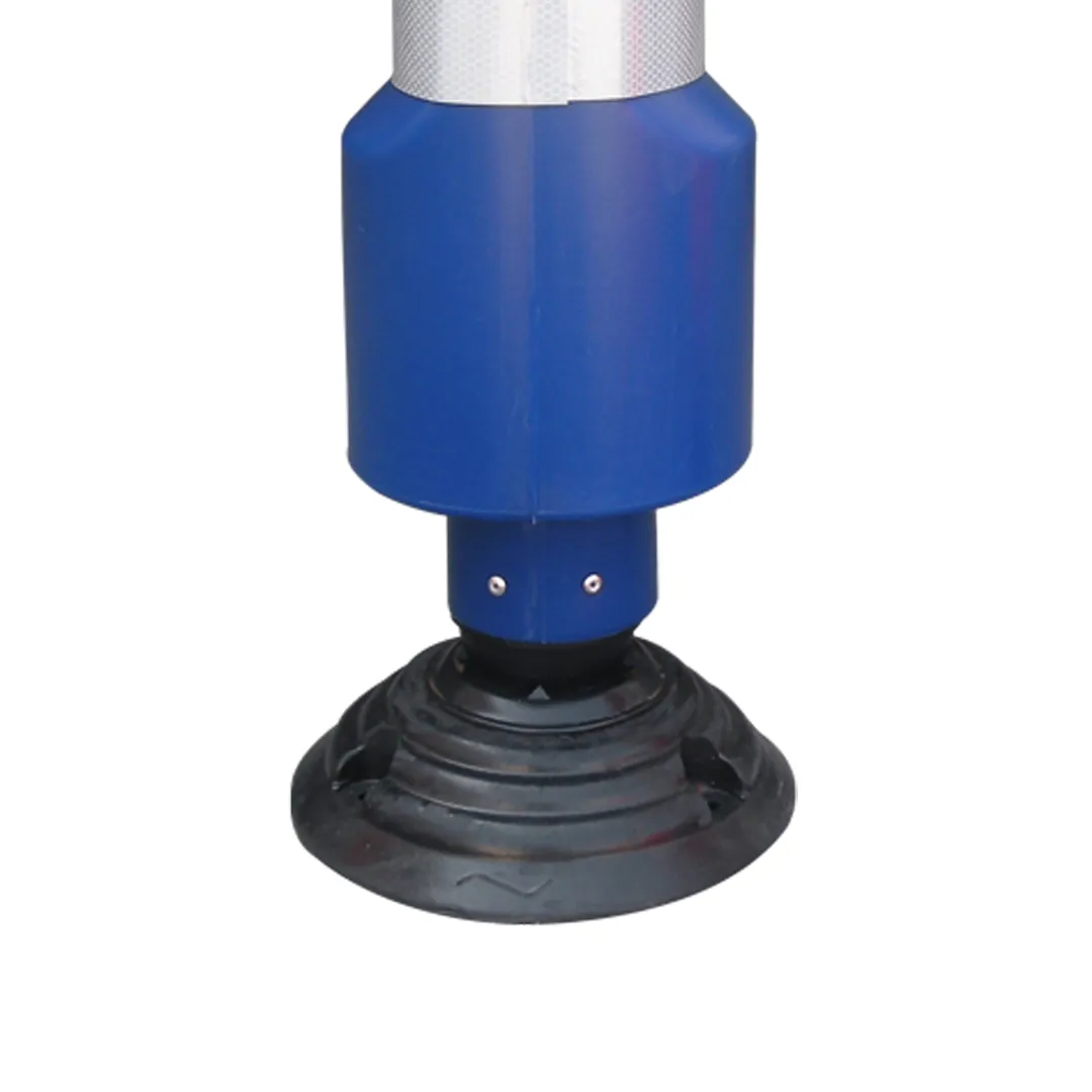 Hito tubular flexible 83cm 2 cintas reflectivas - Azul - Imagen 3