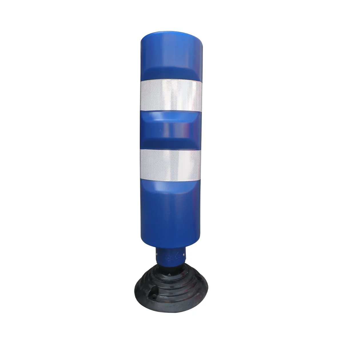 Hito tubular flexible 83cm 2 cintas reflectivas - Naranjo - Imagen 2