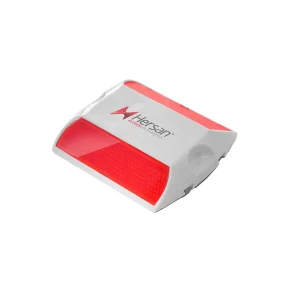 Tacha de vialidad Hersan 10x10x2cm - Rojo