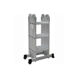 Escalera Aluminio Multiuso 3,5 mt. 12 peldaños QRubber