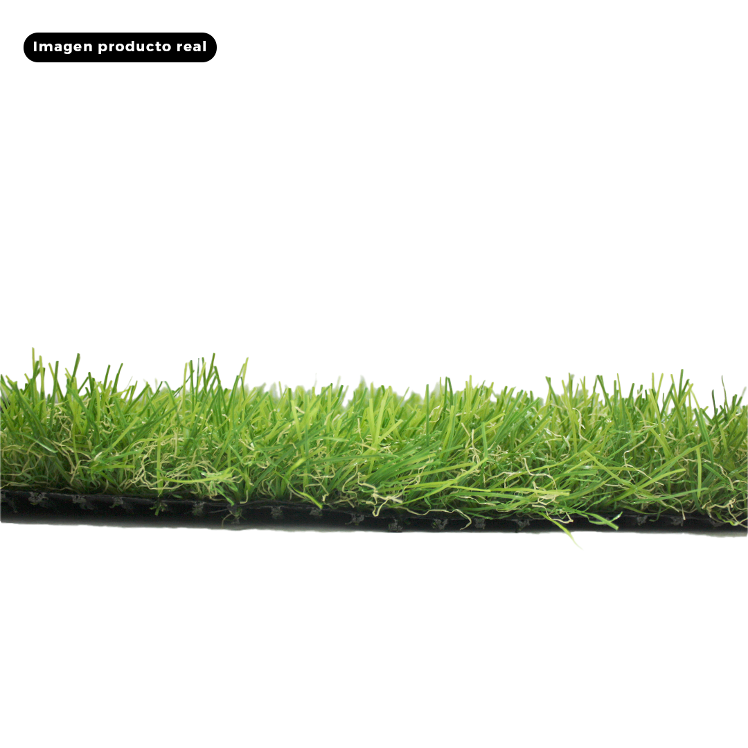 Pasto sintético ornamental Huilo Huilo densidad 35mm Rollo 4x10mts - Imagen 2