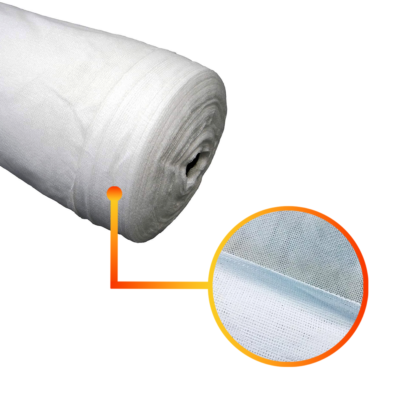 Malla Raschel Sombra 80% Rollo 4,2x100mts color blanca