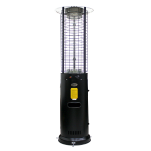 Estufa calefactor exterior de patio terraza New Short - Negro