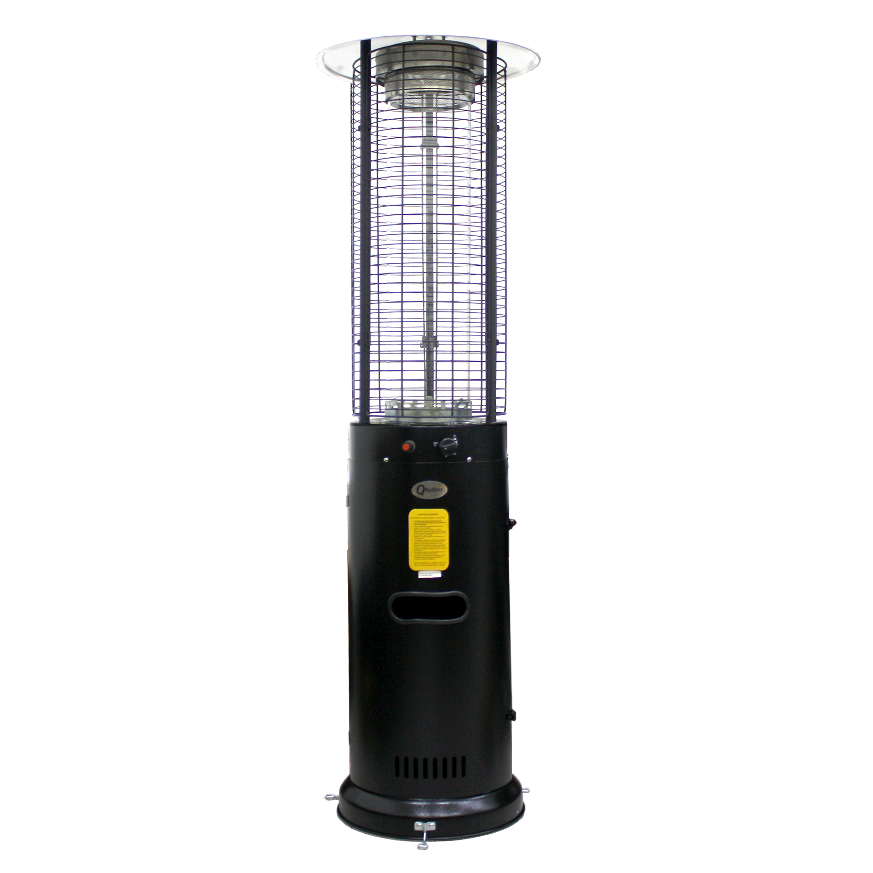 Estufa calefactor exterior de patio terraza New Short - Negro