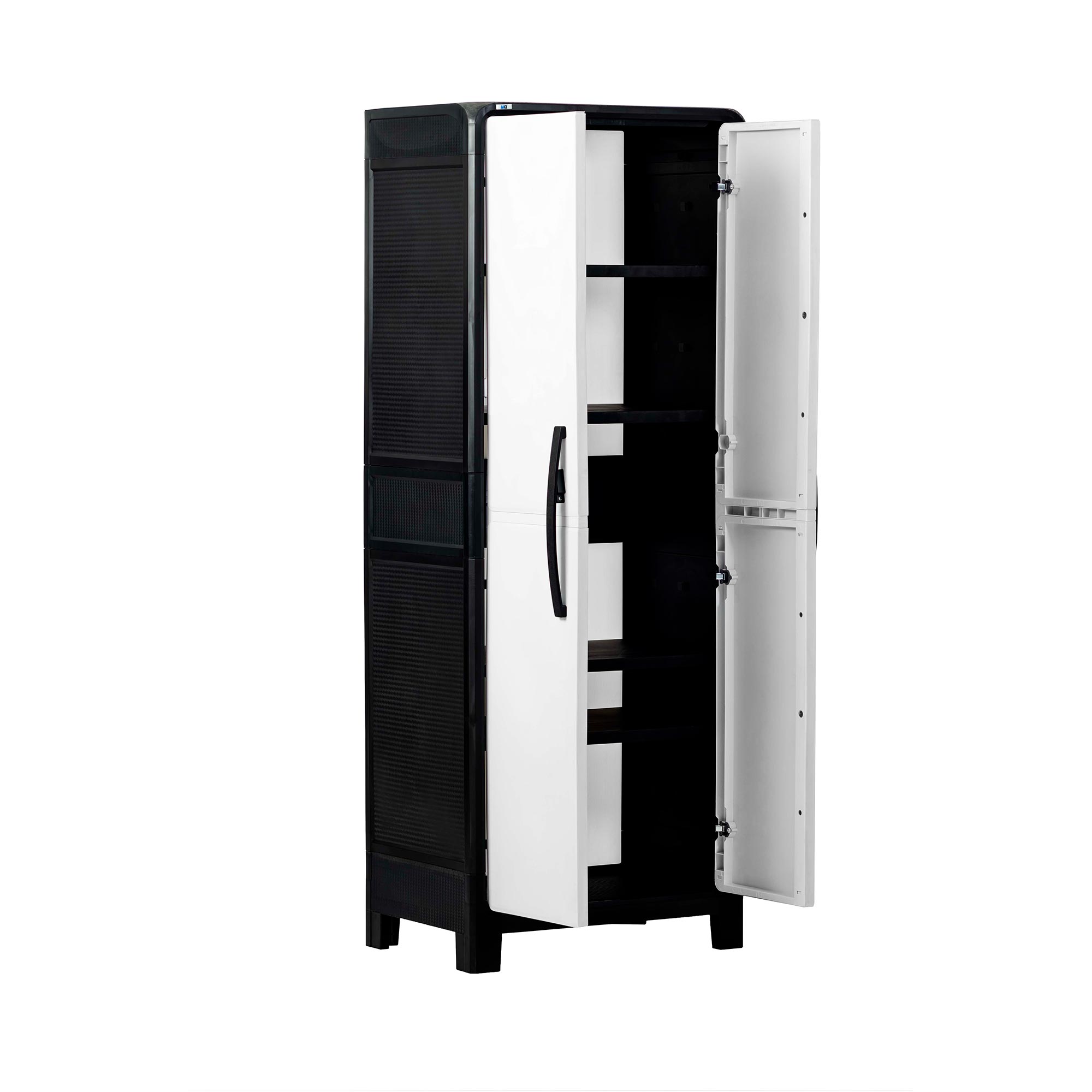 Armario multiuso Modelo Eclypse Grande 183x70x46cm color negro-gris - MQ - Imagen 4