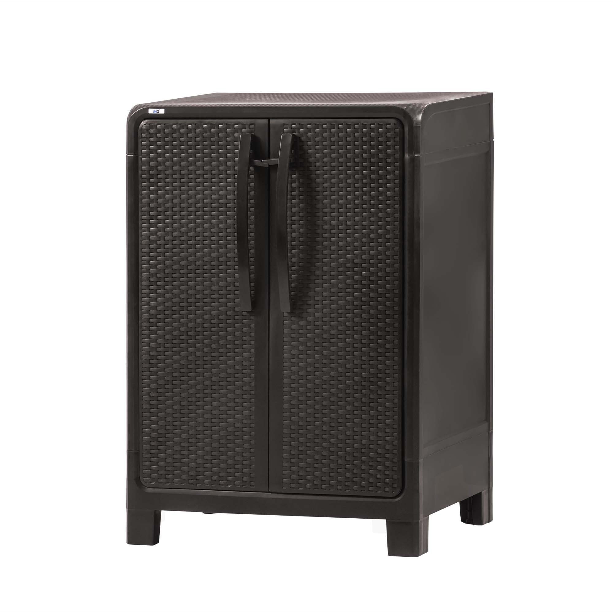 Armario multiuso Modelo Ferrara Mediano 100x70x46cm color café oscuro - MQ - Imagen 3