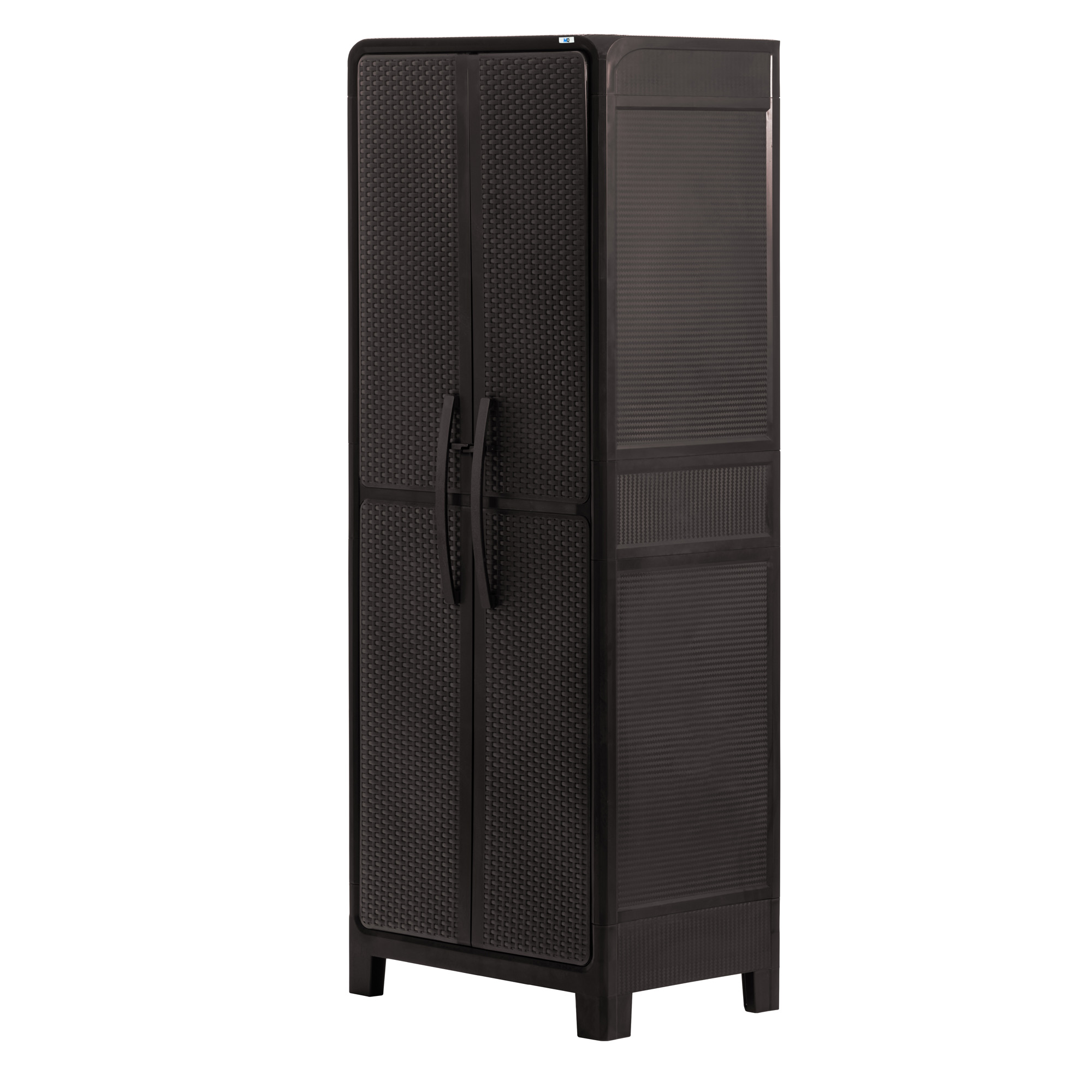 Armario multiuso Modelo Ferrara Grande 183x70x46cm color café oscuro - MQ - Imagen 3