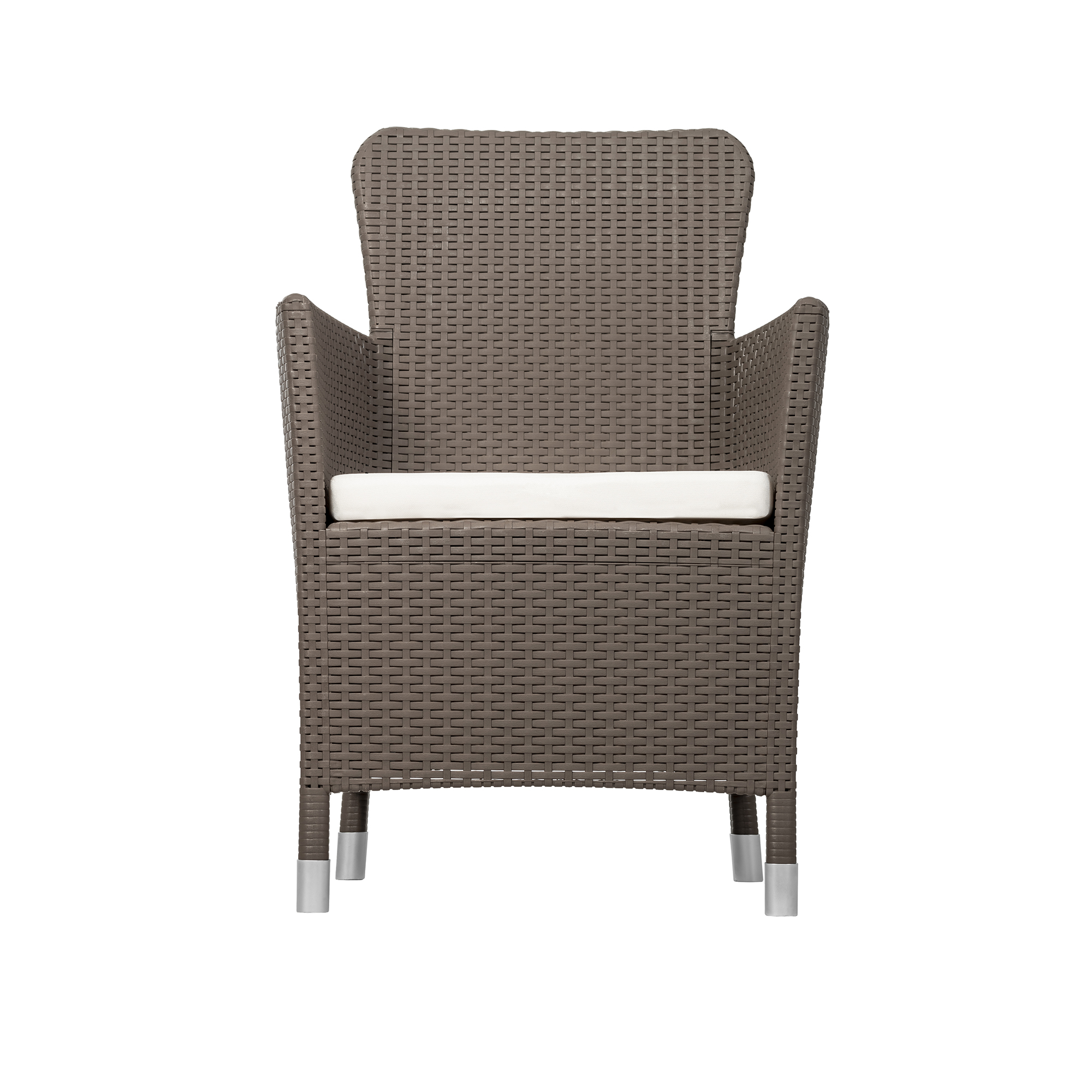 Juego de terraza estilo Capri color mocca - MQ - Imagen 3