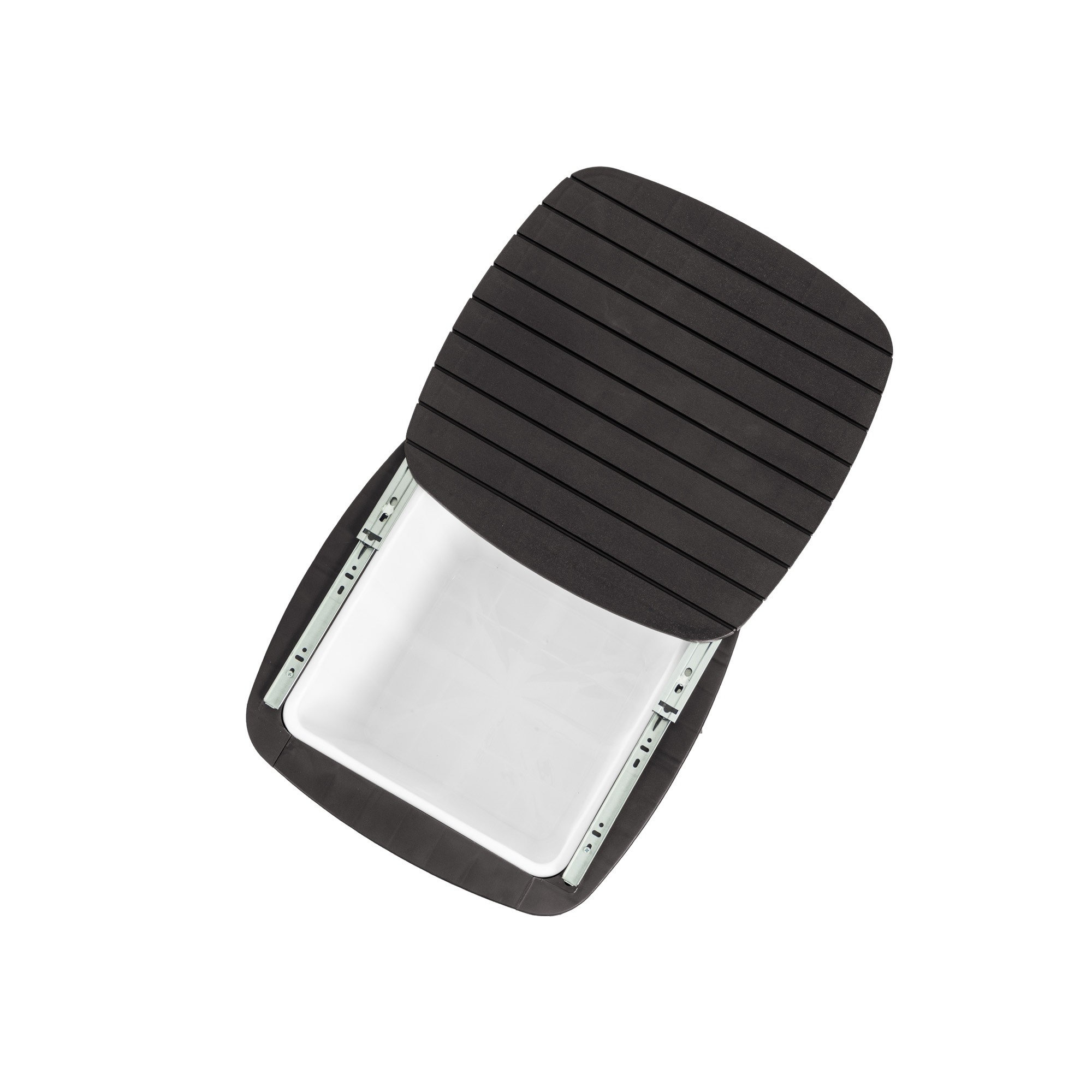 Cooler Table/Mesa Cooler 58x41,5x41,5cm color café oscuro - MQ - Imagen 2