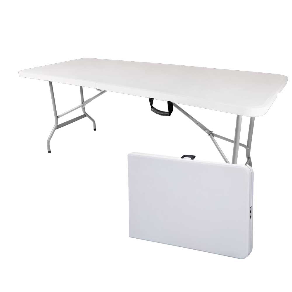 Mesa Plegable 180x70x74cm - tipo maleta - Imagen 2