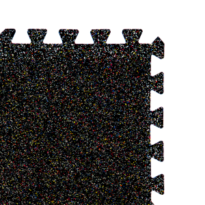Plancha EPDM para gym tipo puzzle 08mm color mix 1x1mt