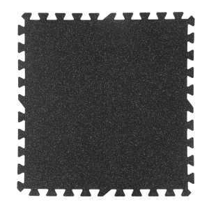 Plancha EPDM para gym tipo puzzle 05mm color gris 1x1mt