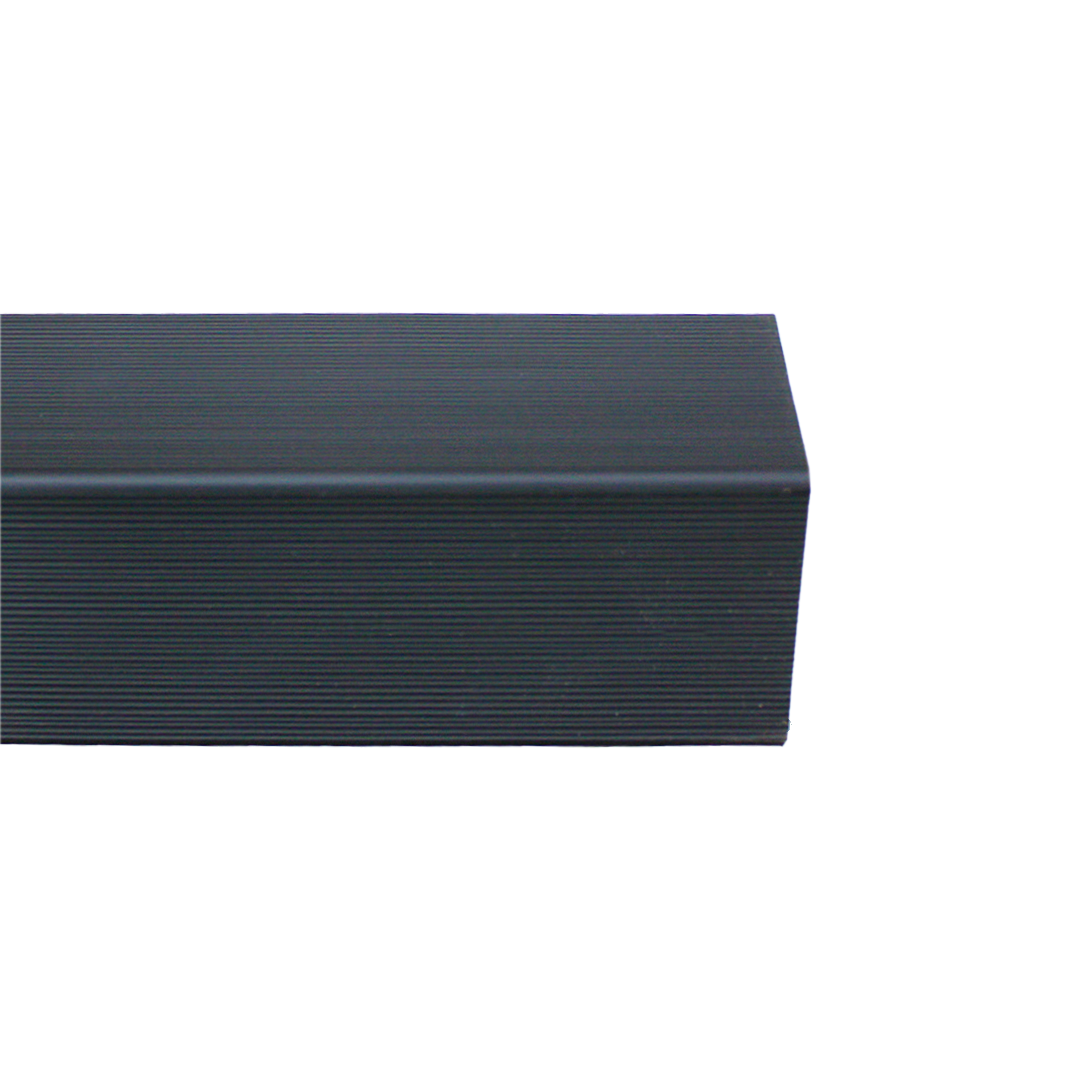 Perfil para Wallpanel WPC Color gris 2,4mts 55x55mm - Imagen 2