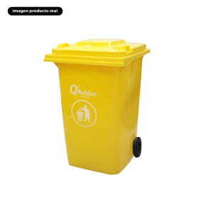 Contenedor de basura 360lts - Amarillo