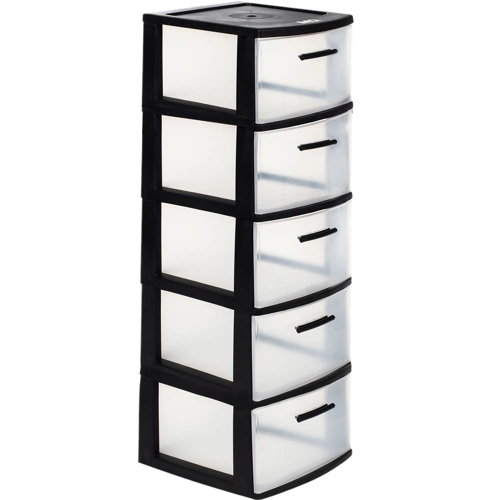 Cajonera Modelo Eclypse 5 niveles color negro - MQ