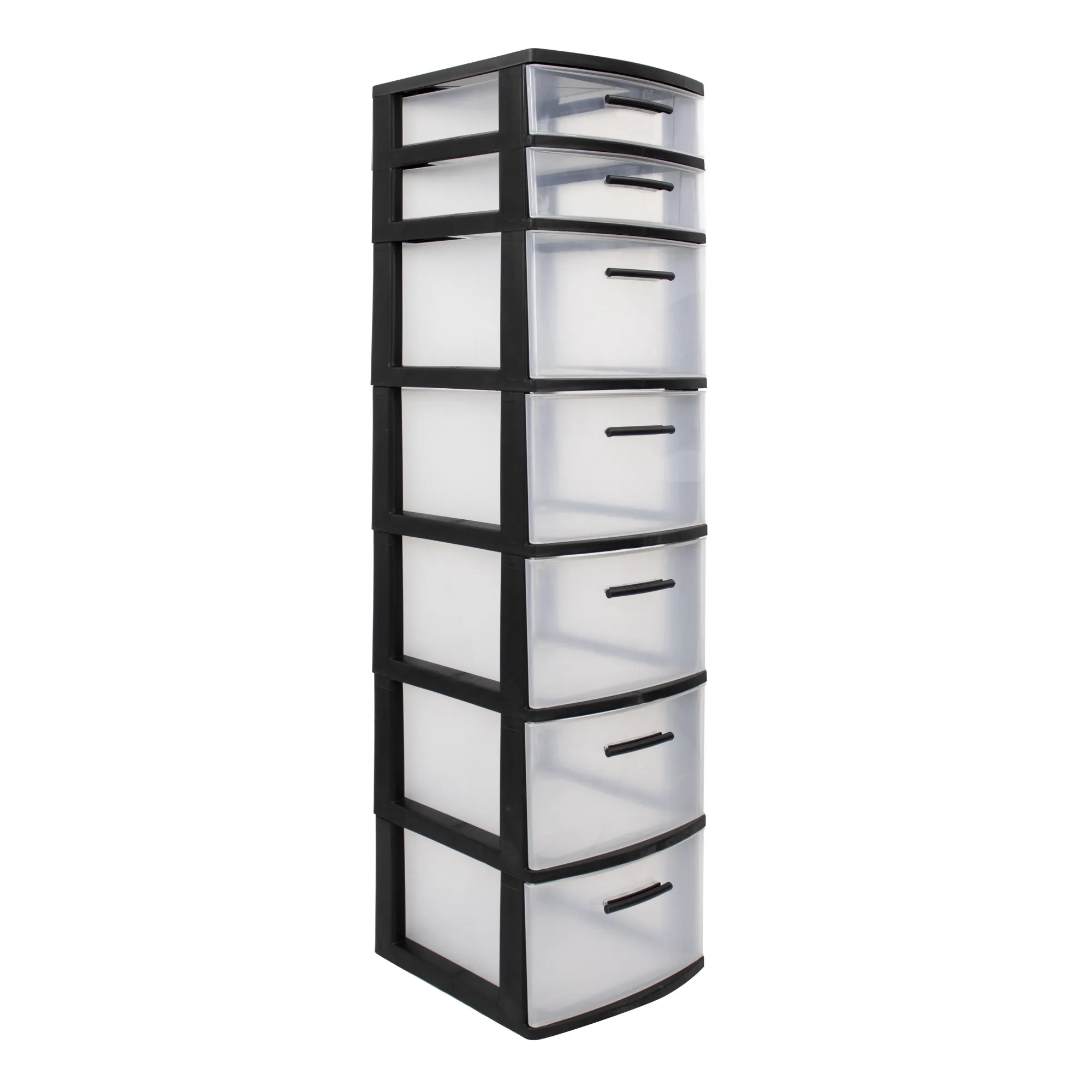 Gavetero modular Modelo Eclypse 7 niveles color negro - MQ
