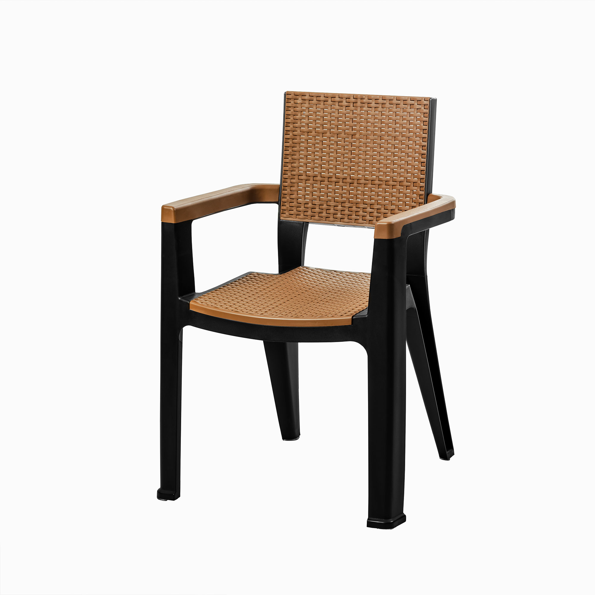 Silla exterior/interior Modelo Ferrara color tabaco - MQ