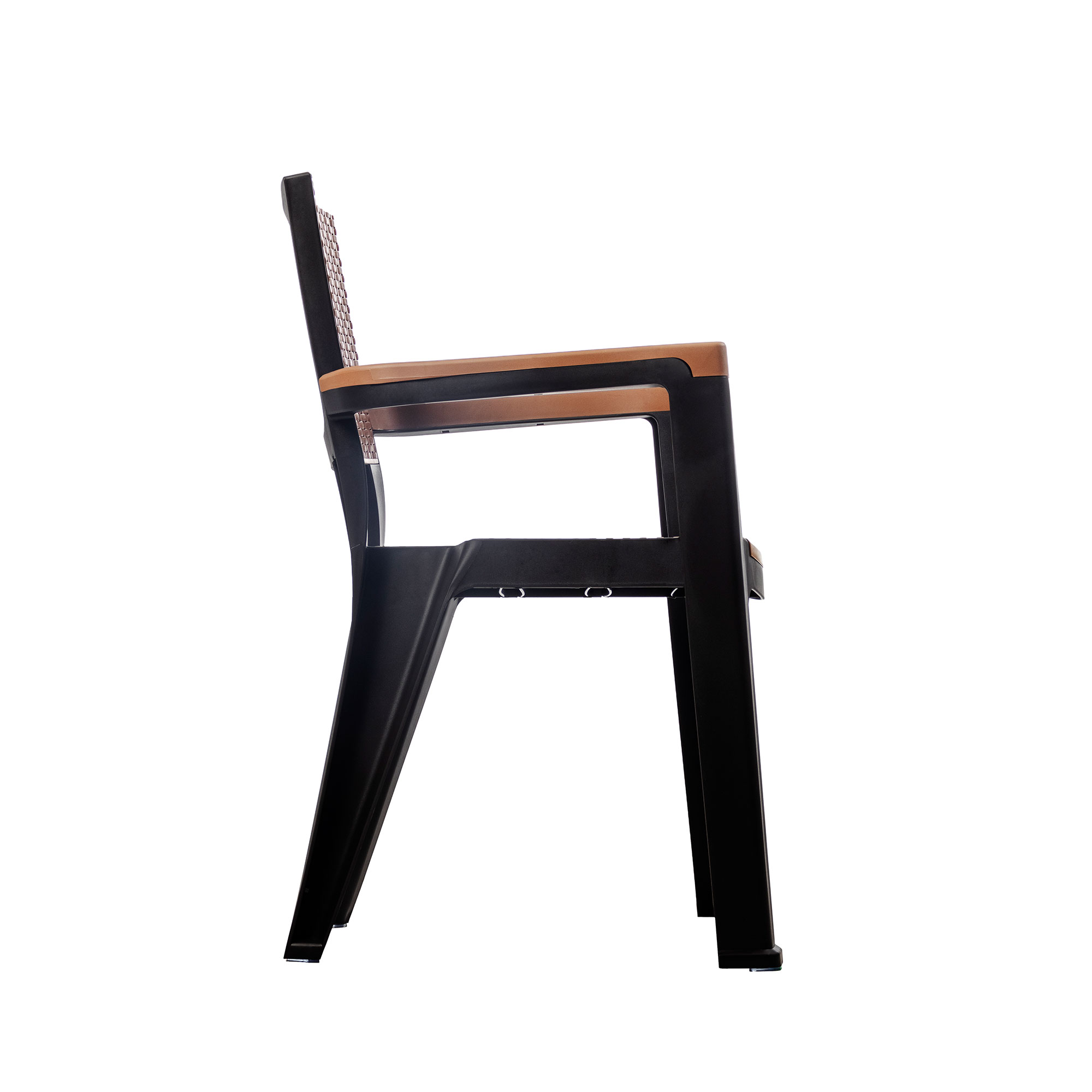 Silla exterior/interior Modelo Ferrara color tabaco - MQ - Imagen 7
