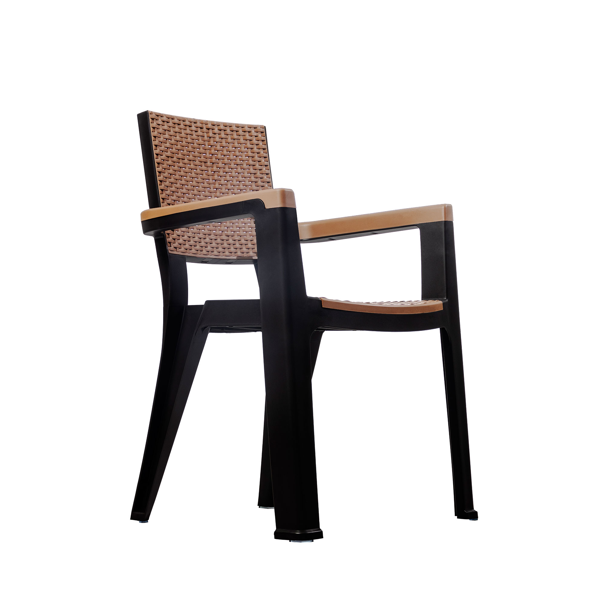 Silla exterior/interior Modelo Ferrara color tabaco - MQ - Imagen 8