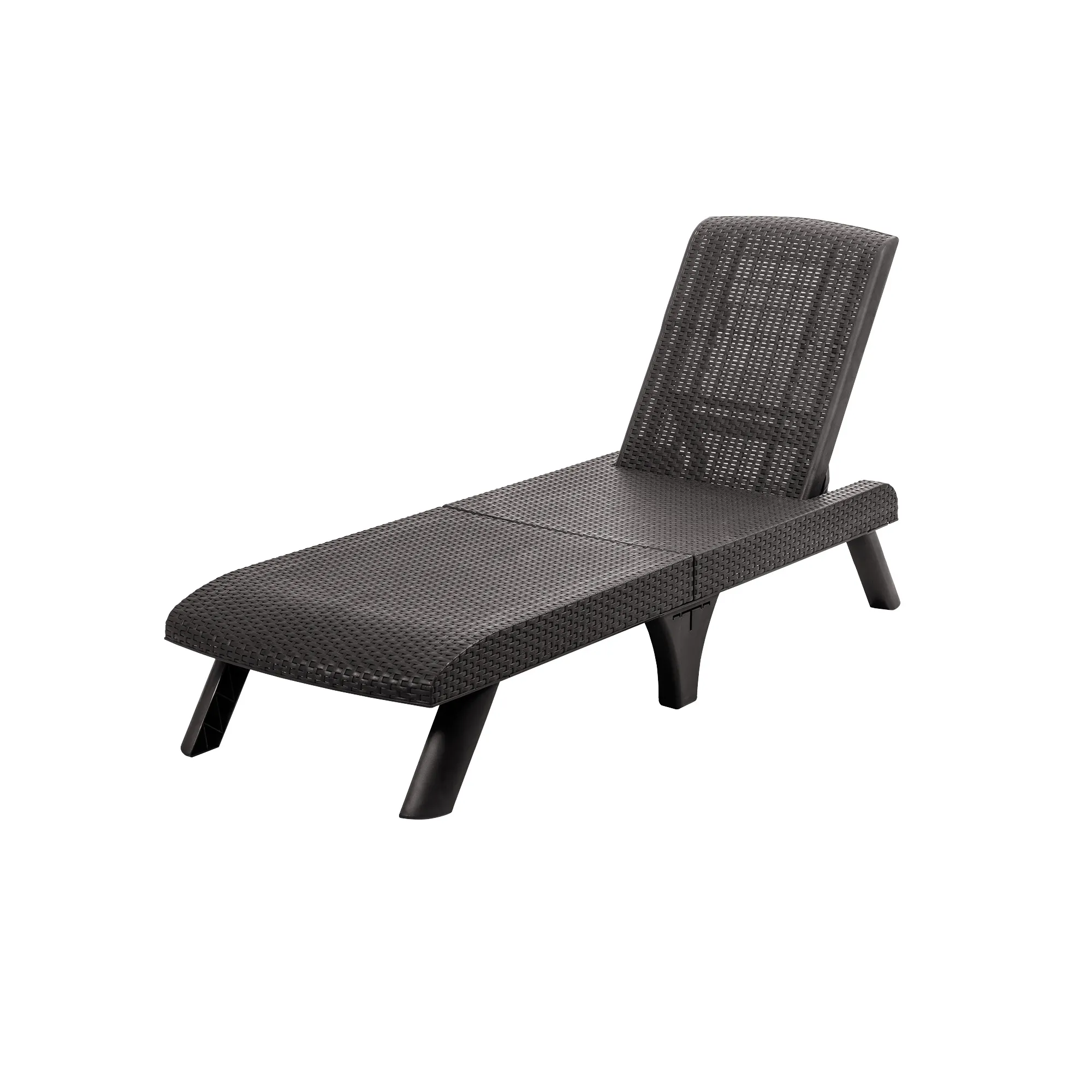 Reposera Modelo Capri Plegable color café oscuro - MQ