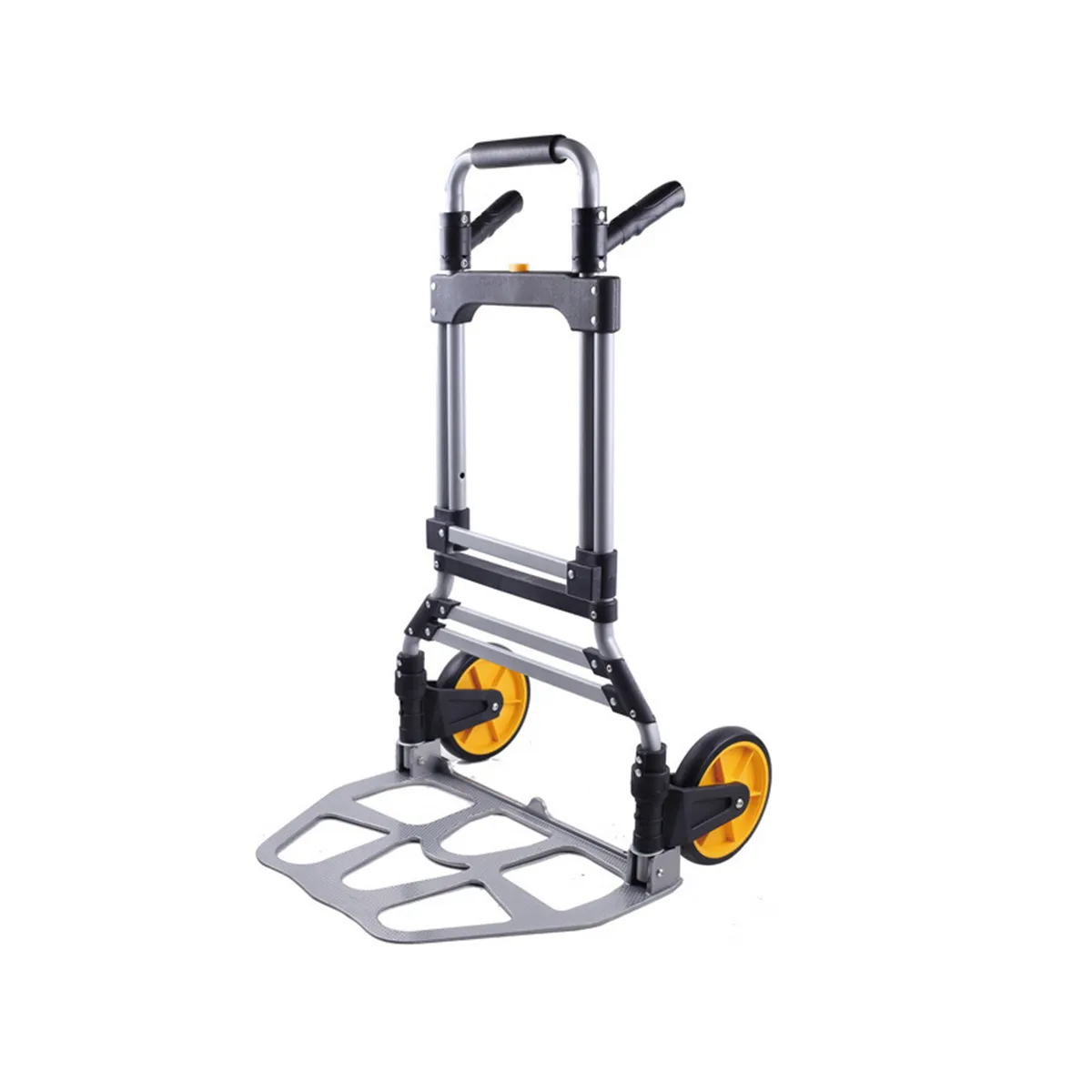 Carro Carga Plegable 120kg Multiuso de Aluminio QRubber