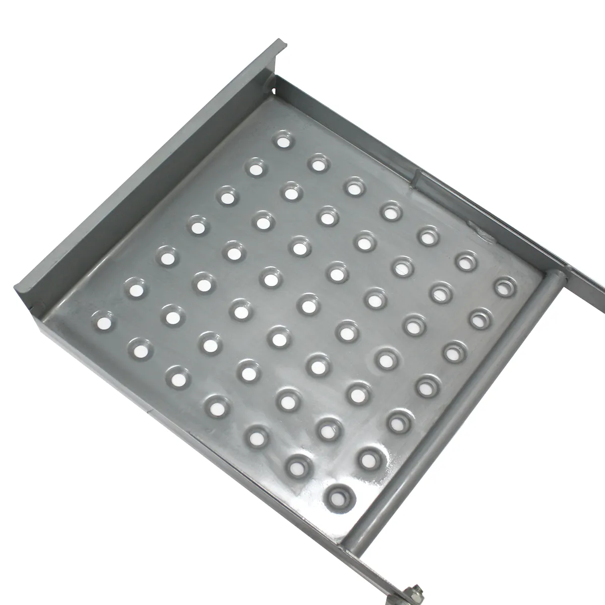 Plataforma de trabajo para escalera aluminio multiuso tipo orificio