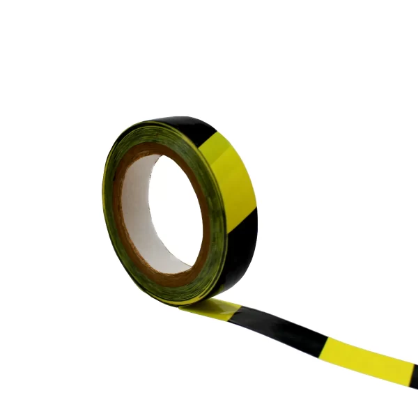 Cinta demarcatoria | color amarillo/negro | 25mm*33mts