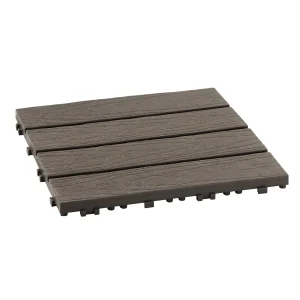 Piso armable exterior Modelo Madeira Color mocca - MQ
