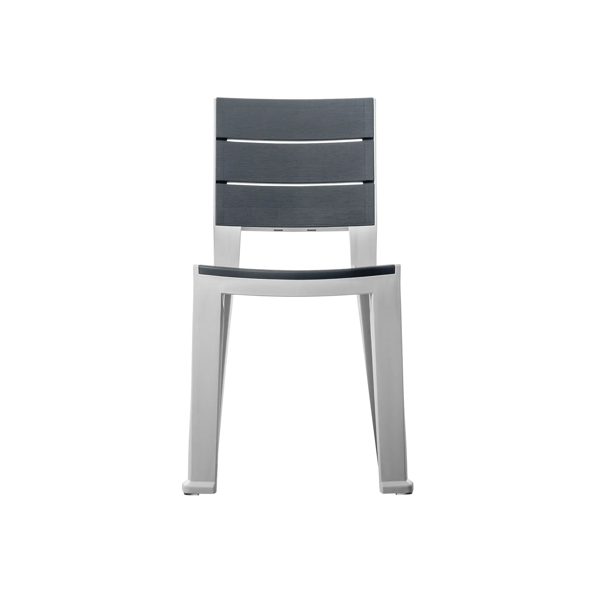 Silla exterior/interior Modelo Madeira sin brazos color cuarzo - MQ - Imagen 2