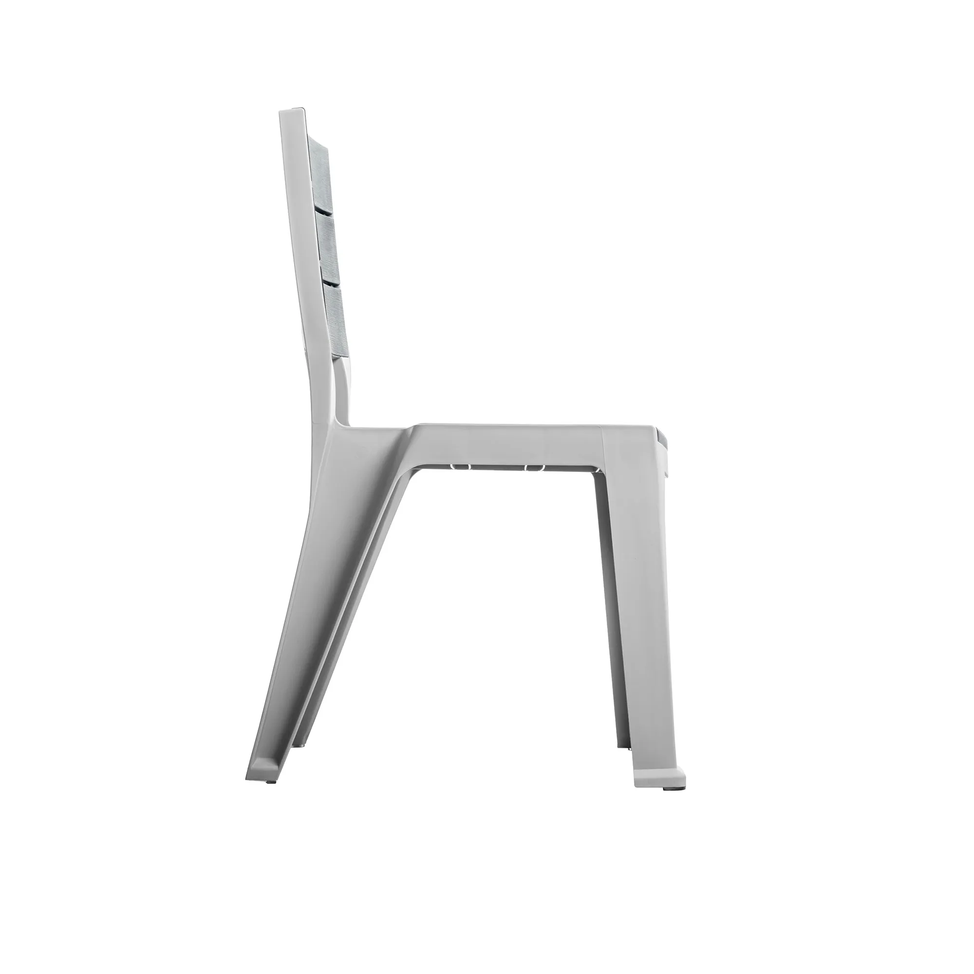 Silla exterior/interior Modelo Madeira sin brazos color cuarzo - MQ - Imagen 8