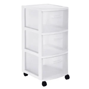 Cajonera Modelo Eclypse 3 niveles color blanco - MQ