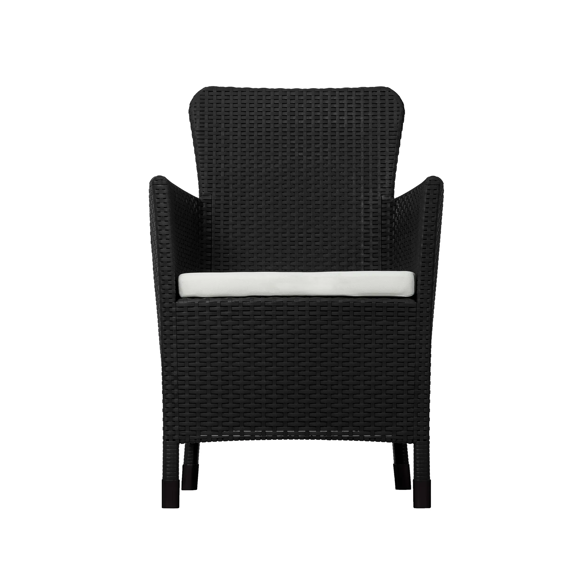 Juego de terraza estilo Capri Modelo Comfort color café oscuro - MQ - Imagen 2