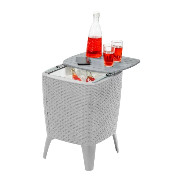 Cooler Table/Mesa Cooler 58*41,5*41,5cm | color plateado - MQ - Imagen 5